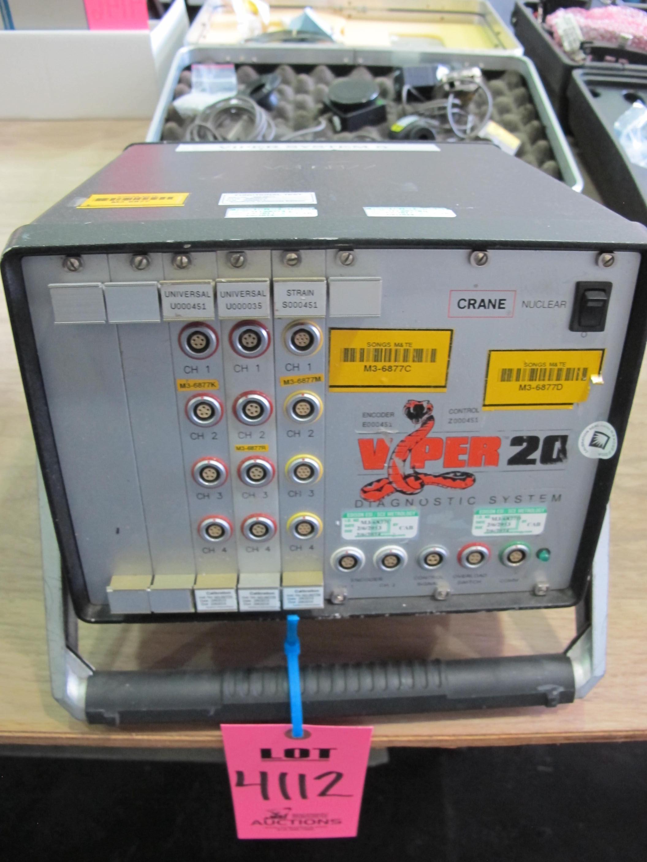 CRANE VIPER20 DIAGNOSTIC SYSTEM (G-44) LOADING & HANDLING FEE $10-4112