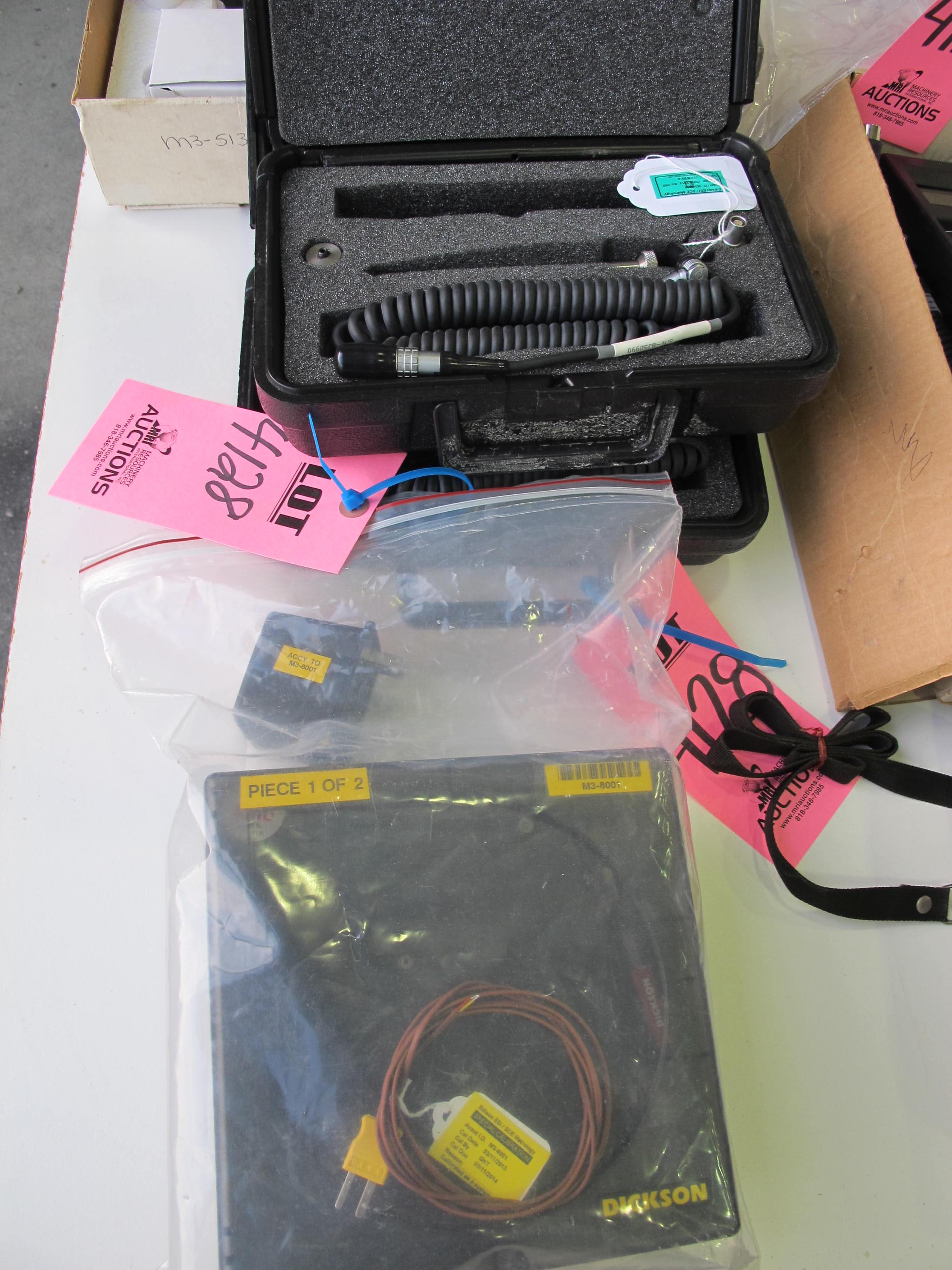 LOT (2) ENTEK MODEL 36306 TEST LEAD W/ TEMP GRAPHING UNIT (G-44) LOADING & HANDLING FEE $10-4128