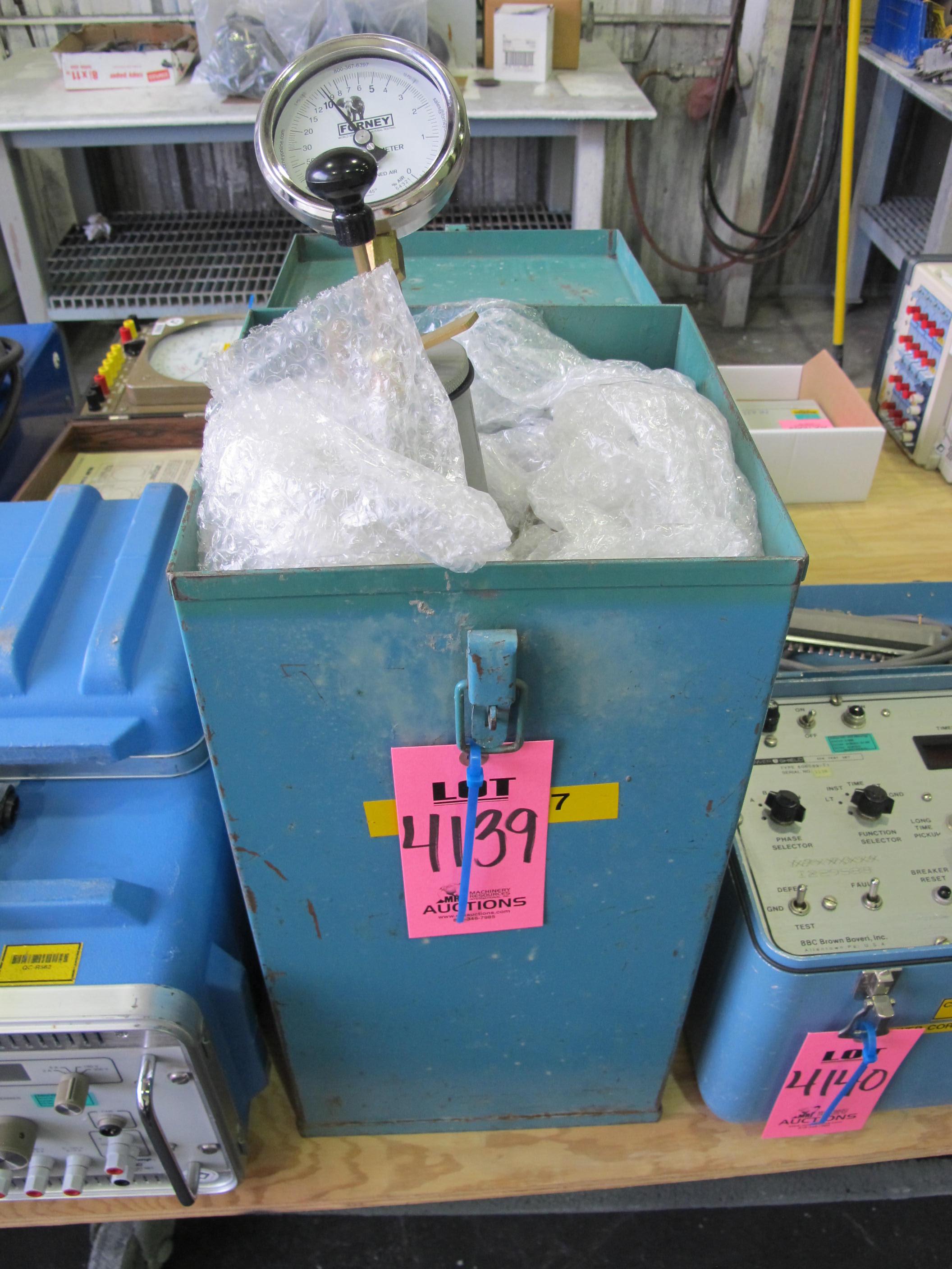 FORNEY PRESS-AIR METER (G-44) LOADING & HANDLING FEE $10-4139