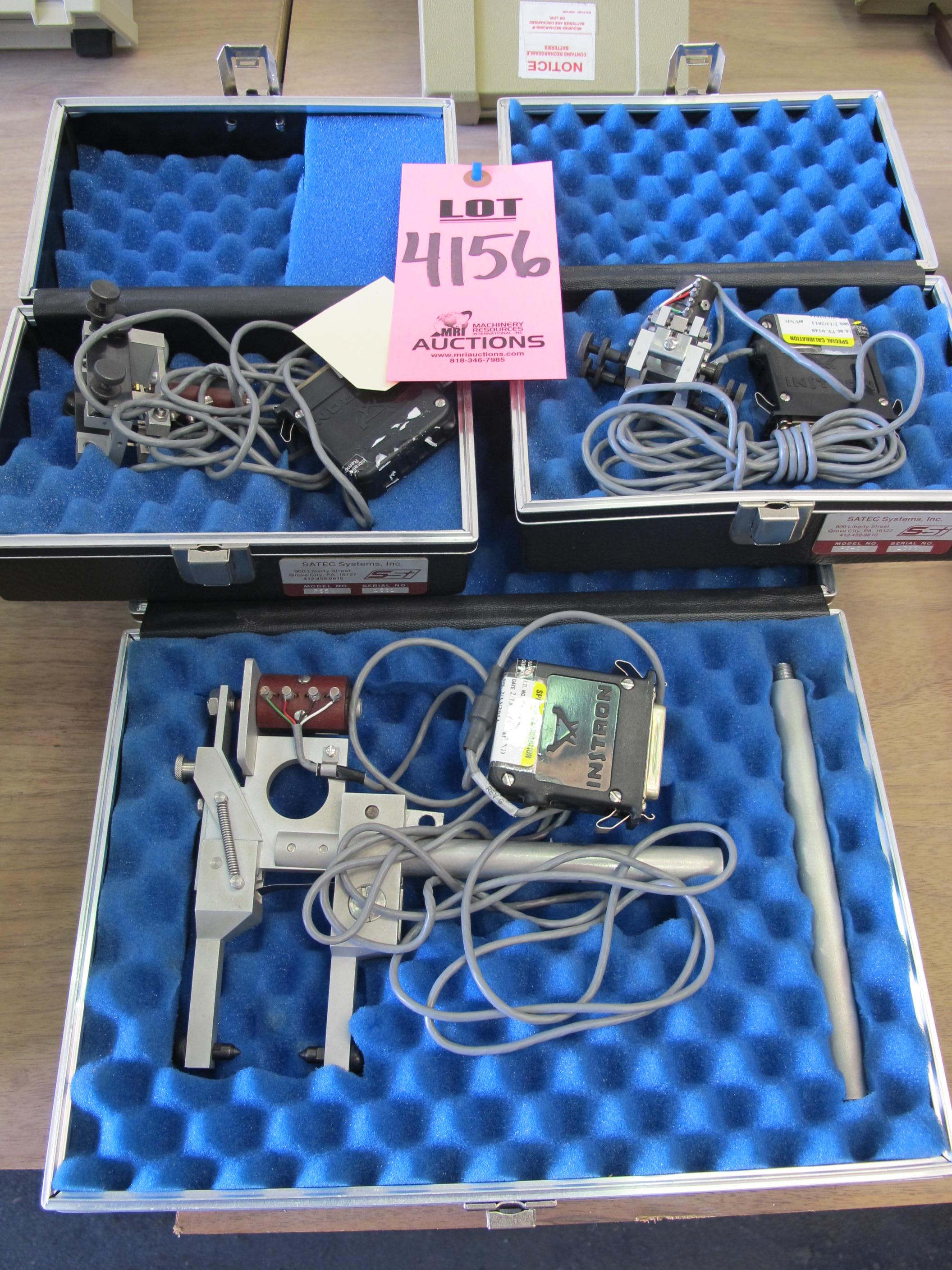 LOT (3) INSTRON ELECTRONIC CALIBRATION HEADS (G-44) LOADING & HANDLING FEE $10-4156