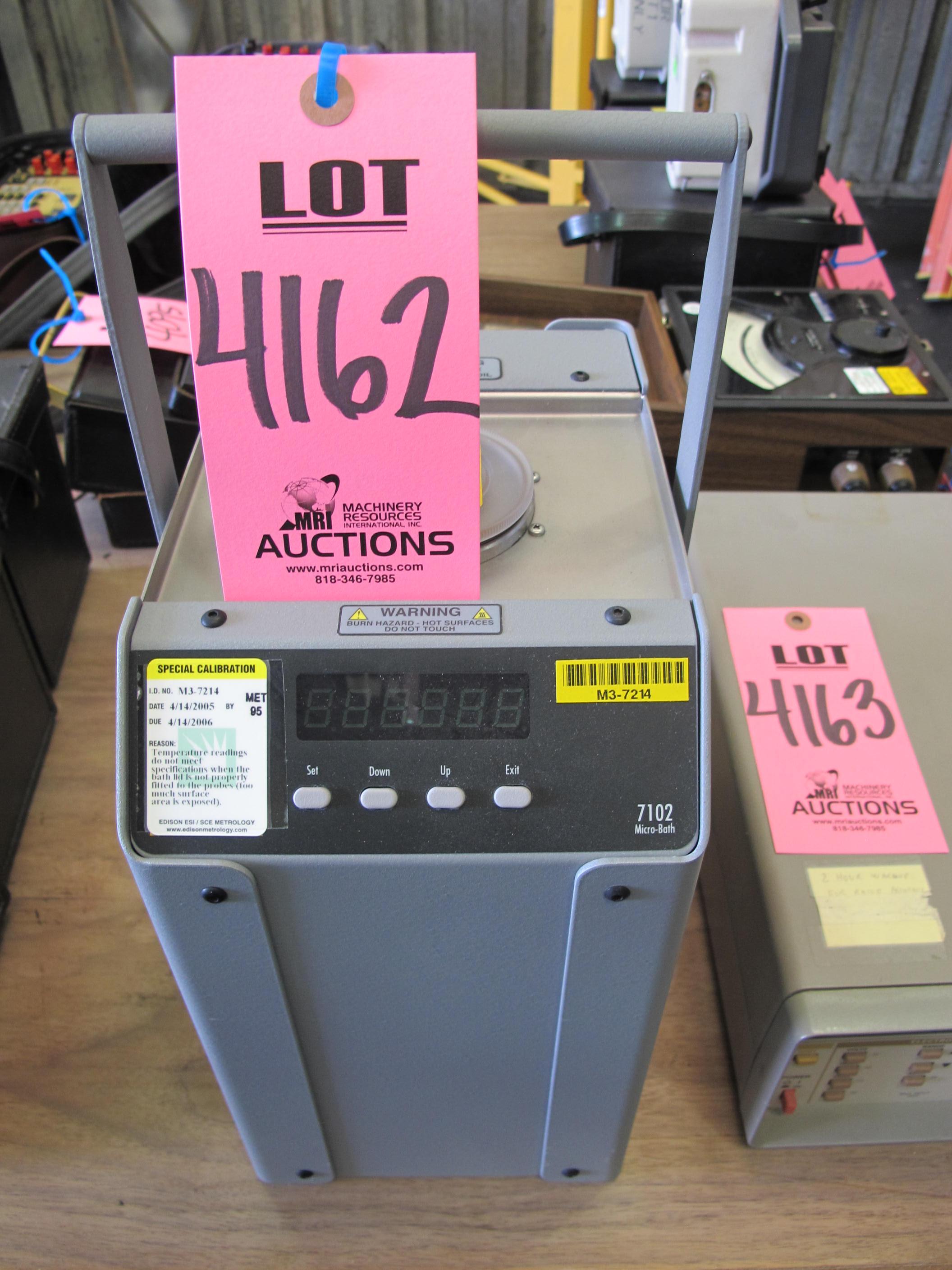 HART SCIENTIFIC MODEL 7102 MICRO-BATH (G-44) LOADING & HANDLING FEE $10-4162