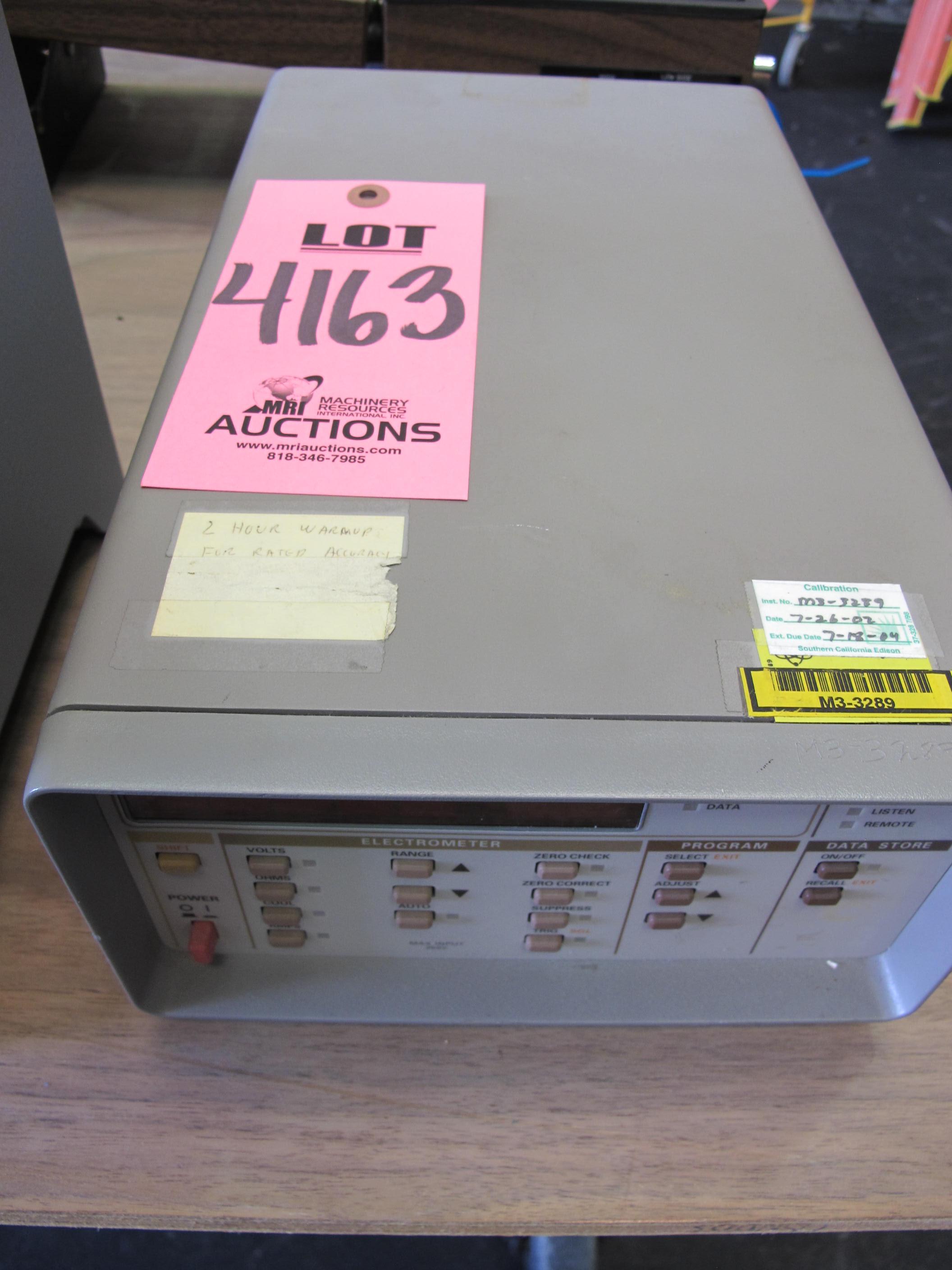 KEITHLEY MODEL 6512 PROGRAMMABLE ELECTROMETER (G-44) LOADING & HANDLING FEE $10-4163