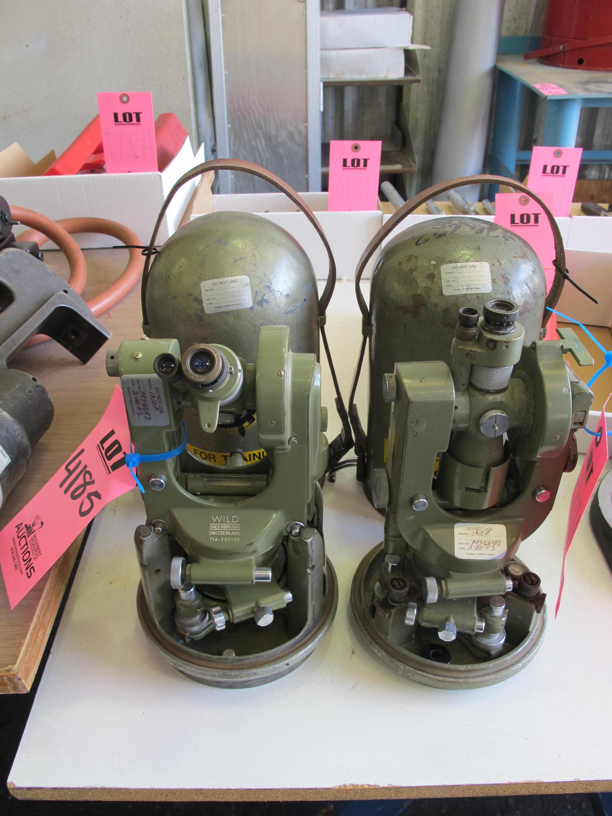 LOT (2) WILD MODEL T1A-107155 TRANSIT (G-44) LOADING & HANDLING FEE $10-4185