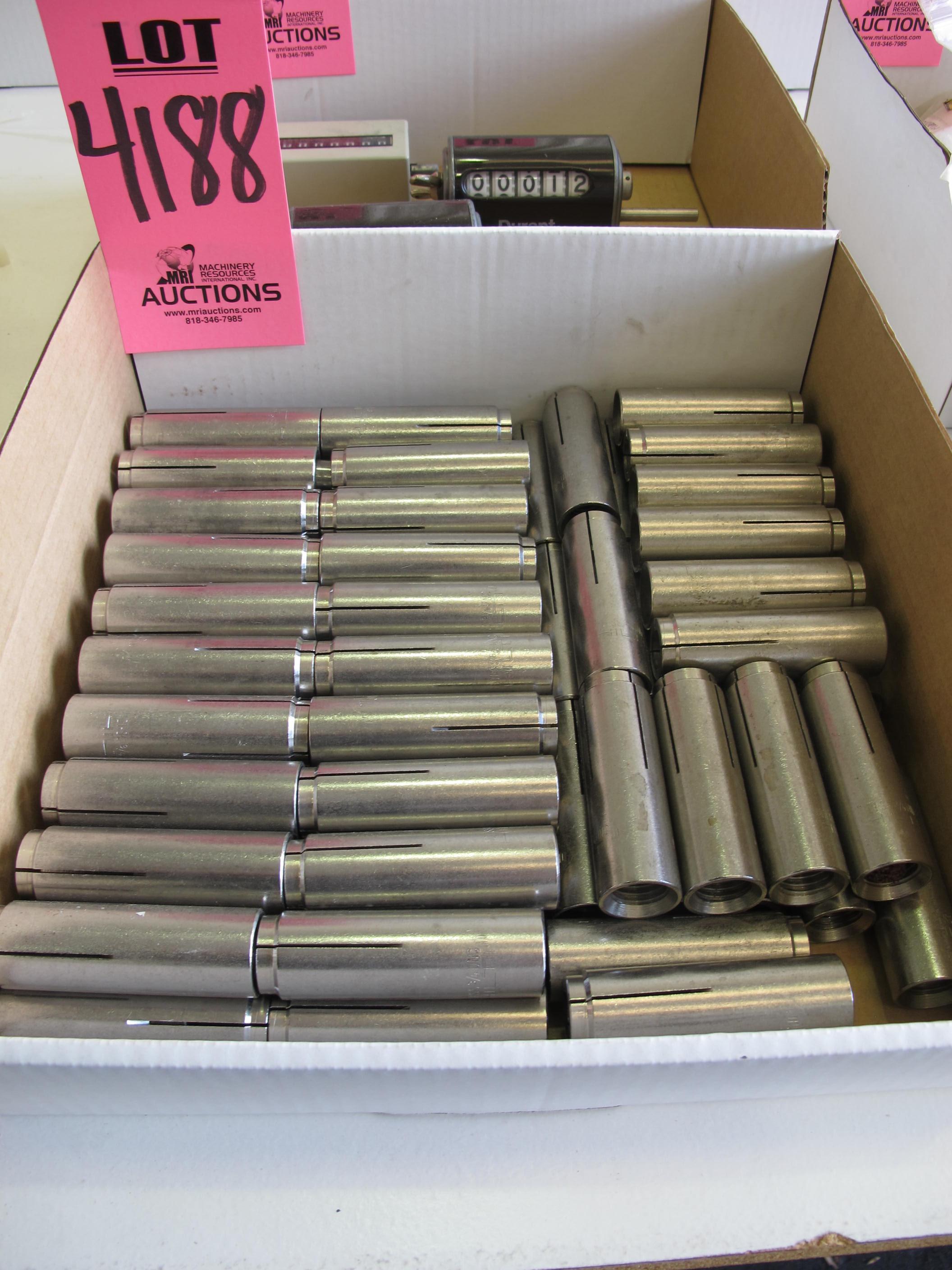 LOT MISC COLLETS (G-44) LOADING & HANDLING FEE $10-4188