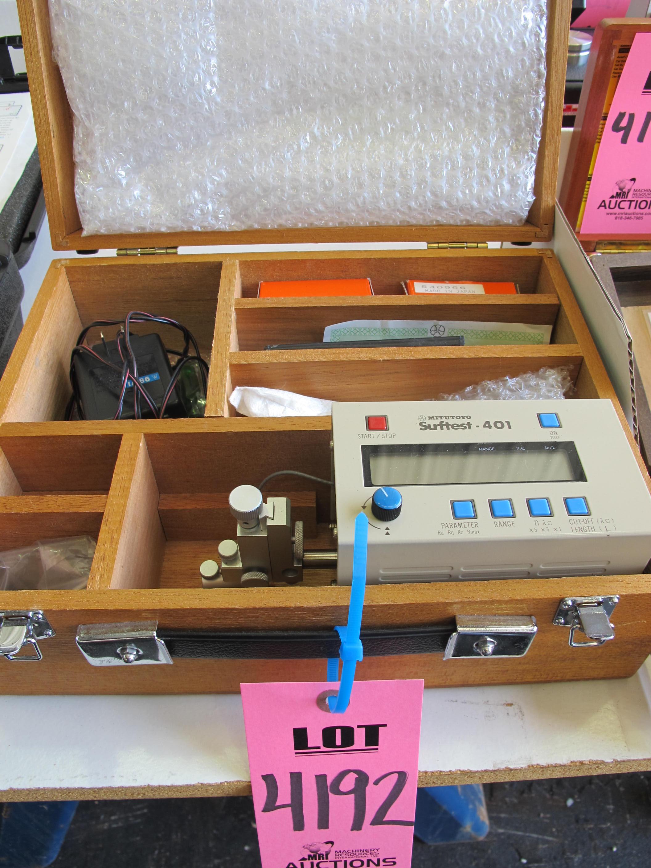 MITUTOYO MODEL SURFTEST-401 PRECISION SURFACE INDICATOR (G-44) LOADING & HANDLING FEE $10-4192