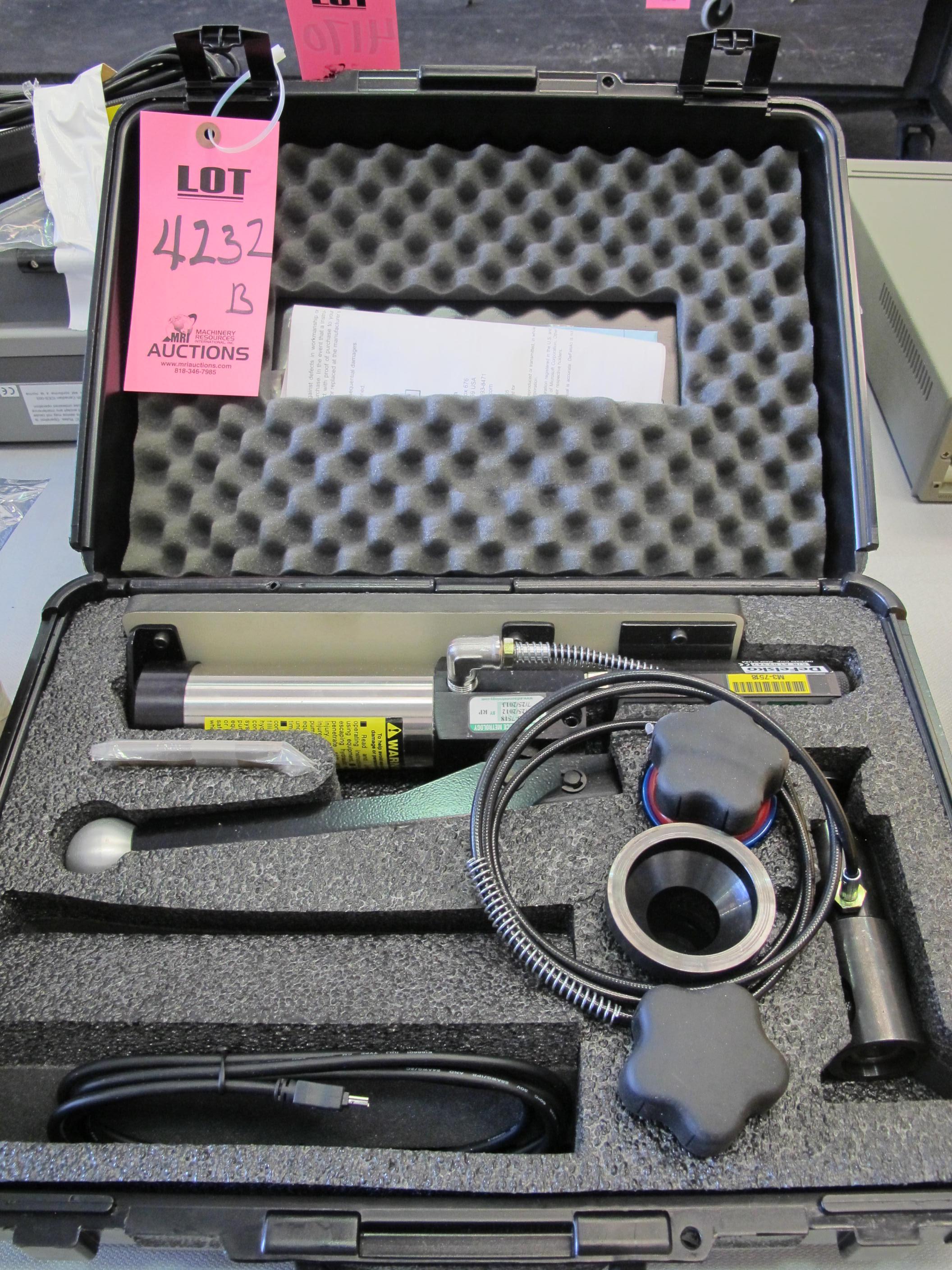 DEFELSKO MODEL POSITEST-AT DIGITAL ADHESION TESTER (G-44) LOADING & HANDLING FEE $10-4232B