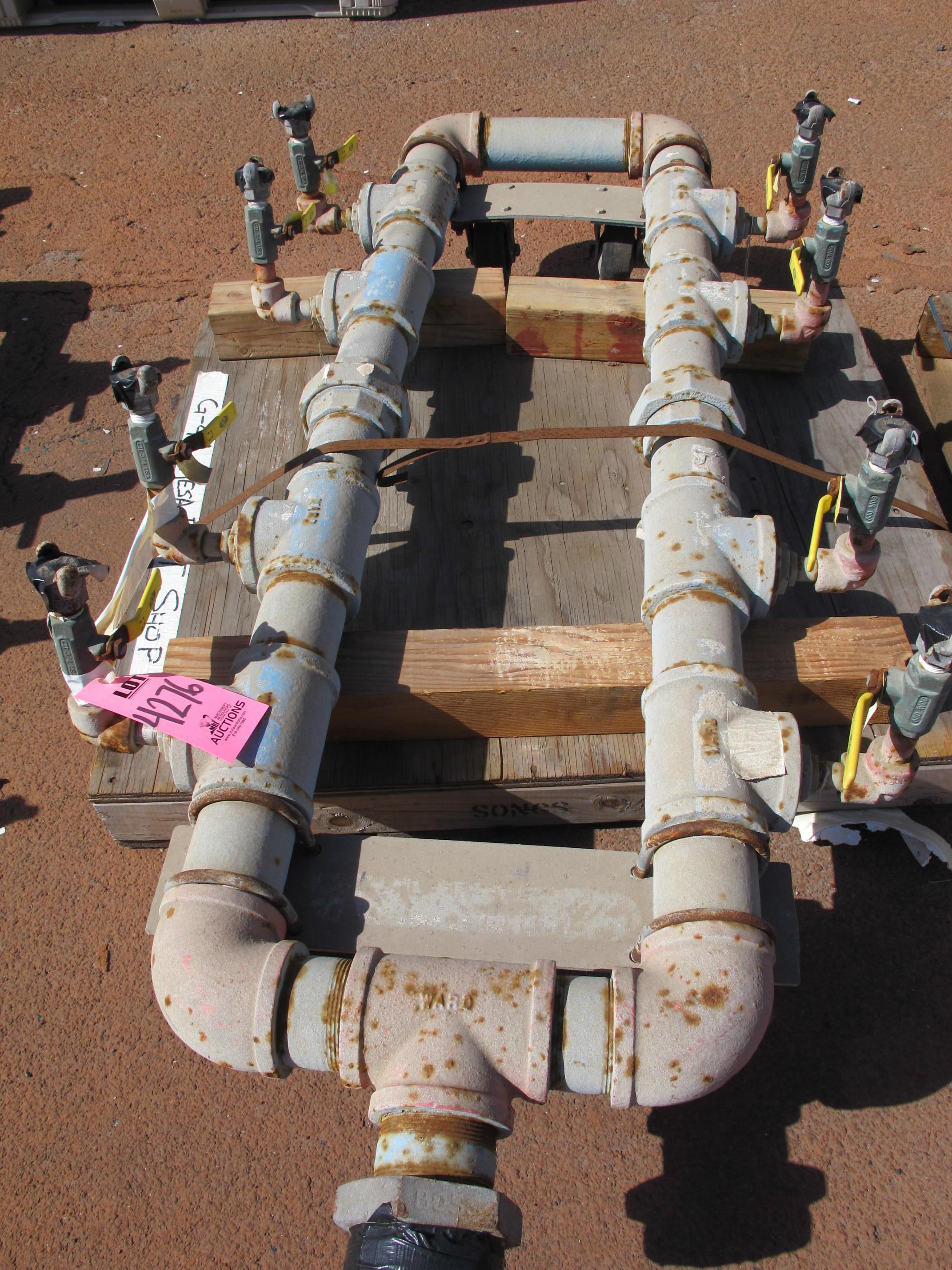 4" 8-CONNECTOR PNEUMATIC ACTUATOR (G-40 OUTSIDE) LOADING & HANDLING FEE $25-4276