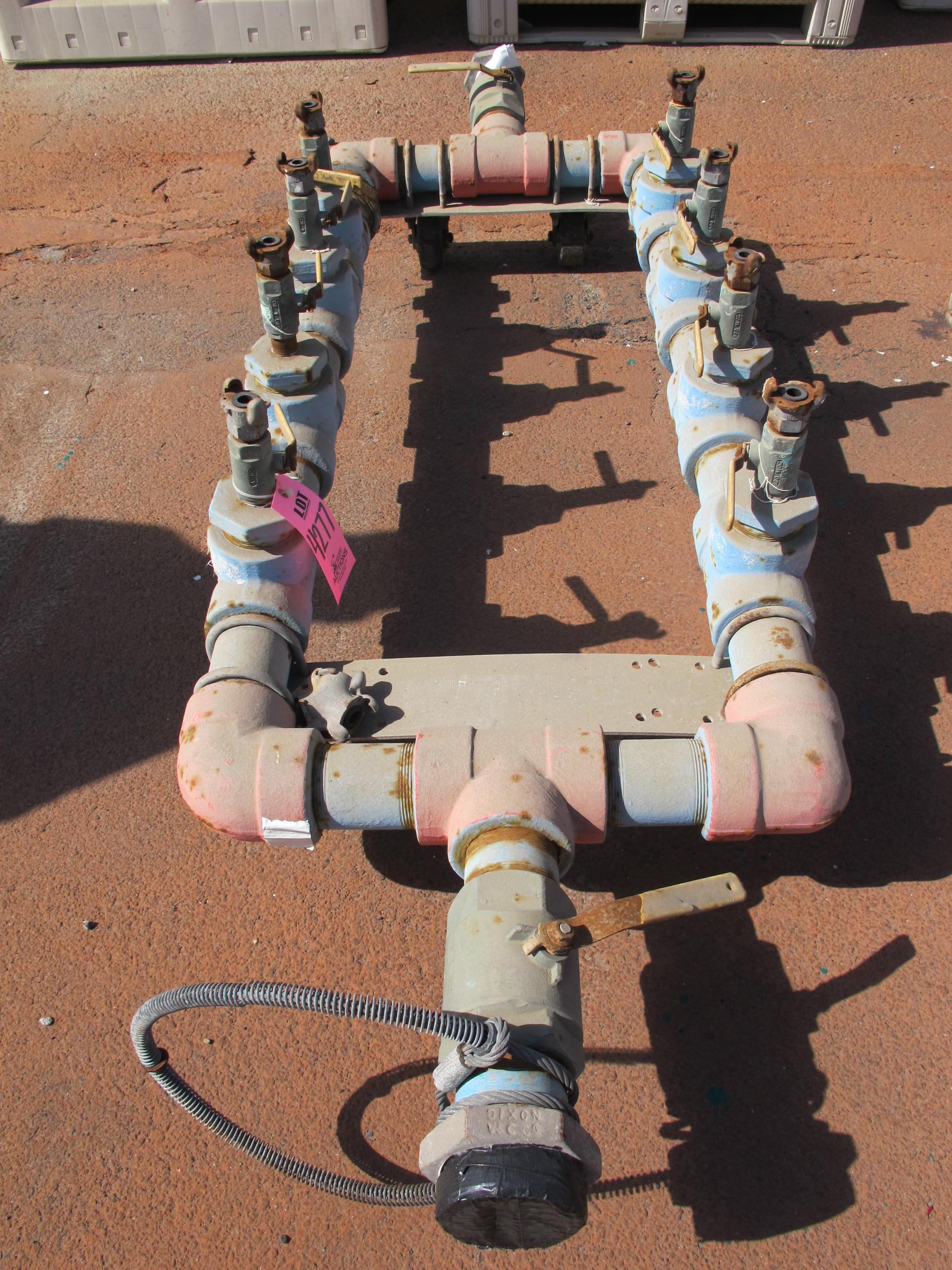 4" 8-CONNECTOR PNEUMATIC ACTUATOR (G-40 OUTSIDE) LOADING & HANDLING FEE $25-4277