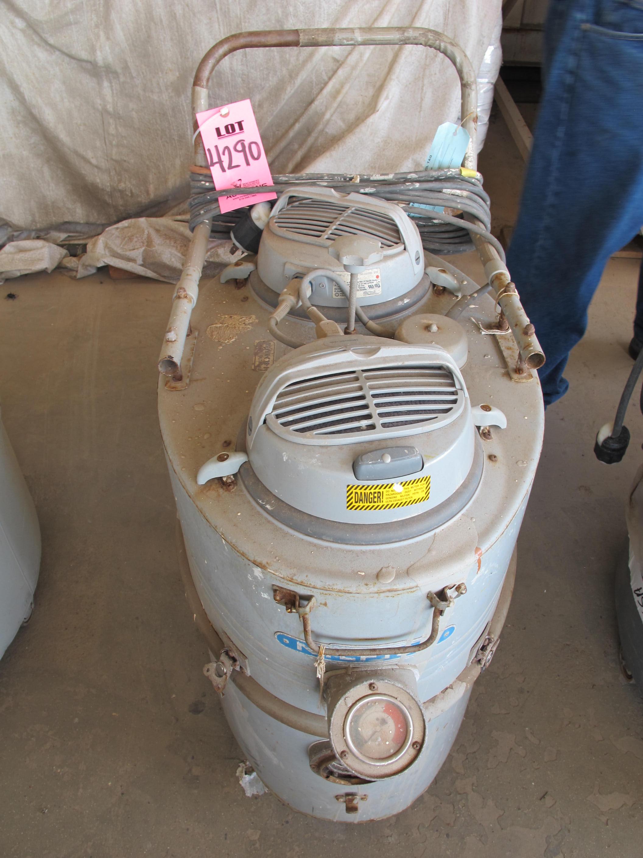 NILFISK PORTABLE AIR FILTRATION SYSTEM (G-40 OUTSIDE) LOADING & HANDLING FEE $10-4290