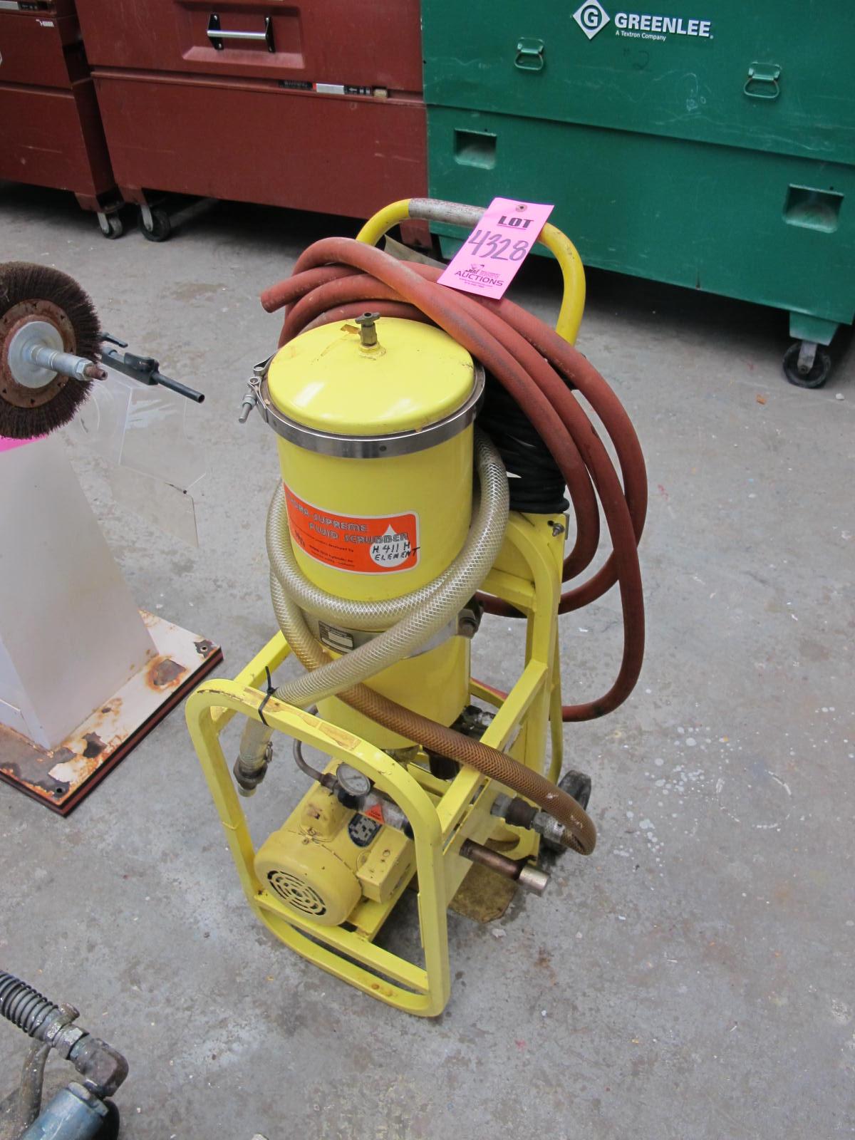 HYDRA-TECH HYDRAULICS INC HYDRA-SUPREME 3/4HP FLUID SCRUBBER (G-30) LOADING & HANDLING FEE $25-4328