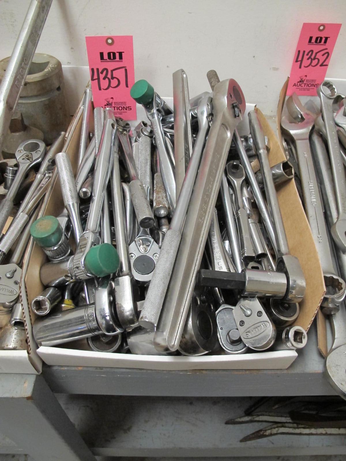LOT MISC SOCKET WRENCHES & SCAFFOLDING WRENCHES (G-30) LOADING & HANDLING FEE $10-4351