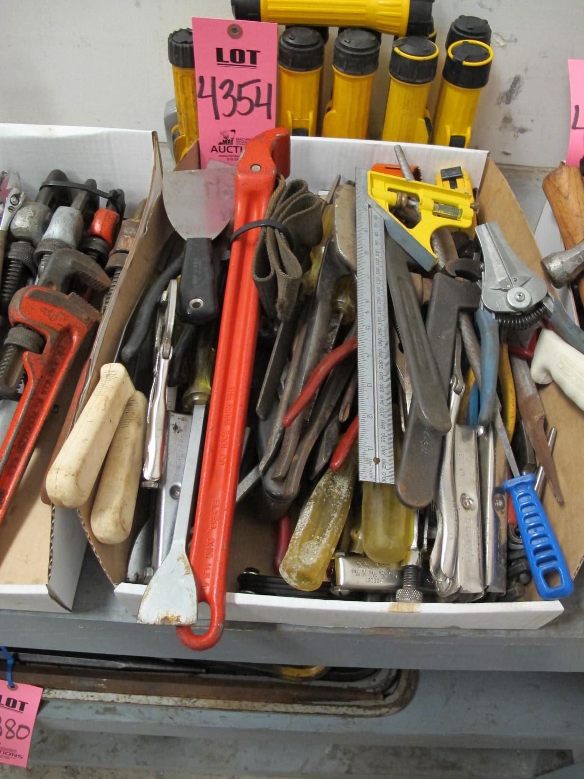 LOT MISC HAND TOOLS (G-30) LOADING & HANDLING FEE $10-4354