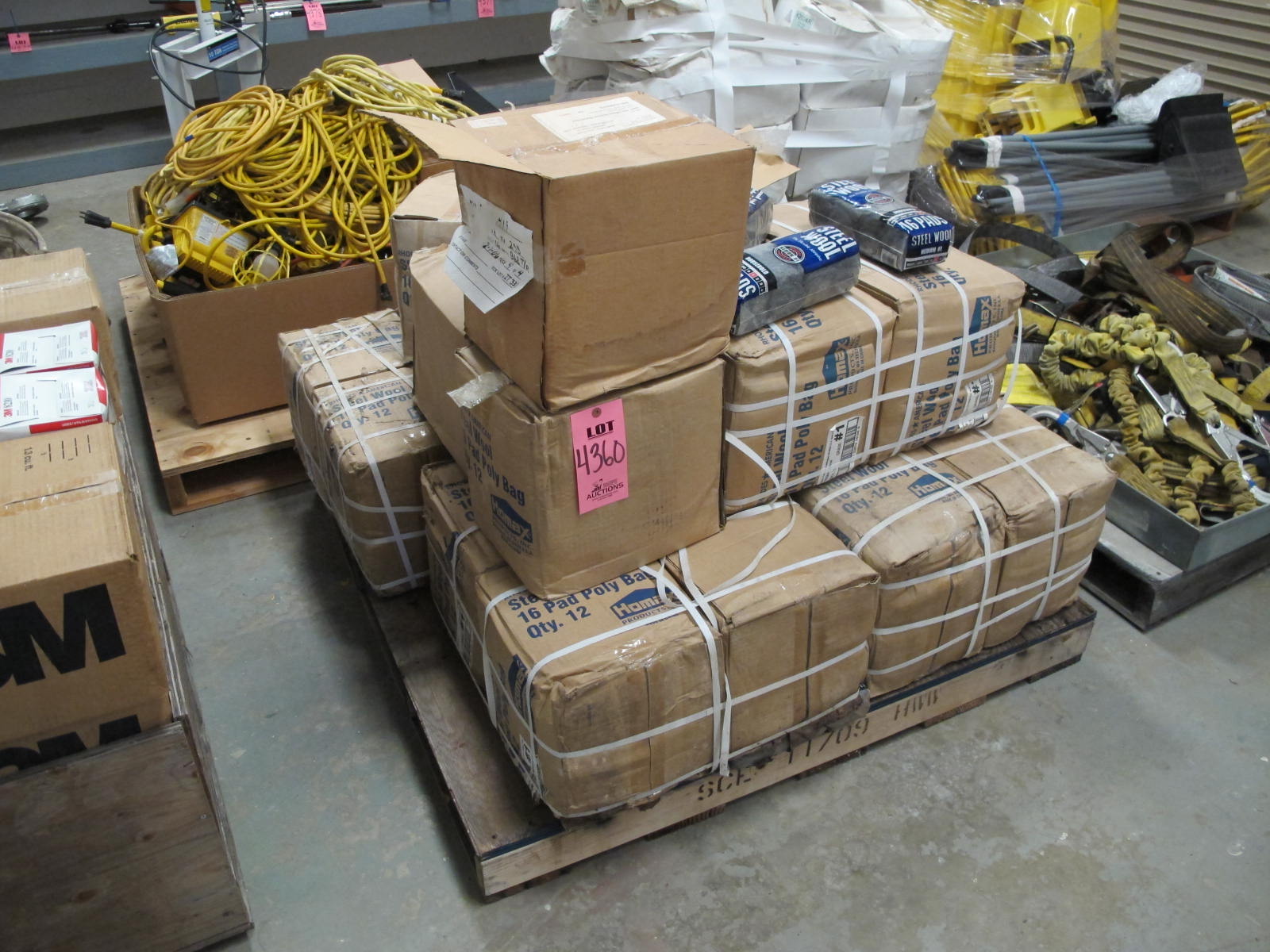 LOT STEEL WOOL (G-30) LOADING & HANDLING FEE $25-4360