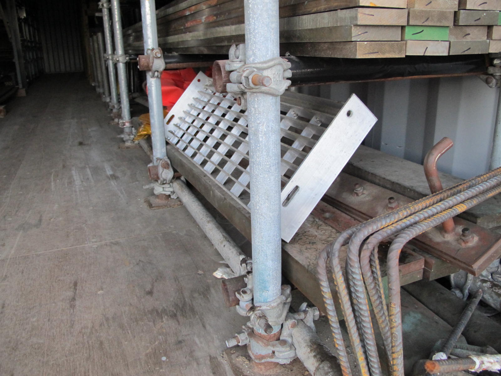 CONTENTS OF 8'X8'X20' STORAGE CONTAINER: "WOW" HIGH END BAR & FLAT STOCK 1/8" UP TO 2" BRASS, COPPER, STAINLESS 'TO MUCH TO LIST YOU NEED TO SEE THIS LOT" ALSO REBAR DIAMOND PLATE 7 (6) LISTA HEAVY DUTY CABINETS W/ CONTENTS….DID I SAY "WOW" (G-21 FENCED AREA/#22) (TO BE PURCHASED ONLY BY AN INSURED BUYER, TO BE LOADED BY HAND. NO FORKLIFT USE ALLOWED.)-4406