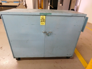 GANG BOX, HEAVY DUTY, ON CASTERS,56"X22"X46-100