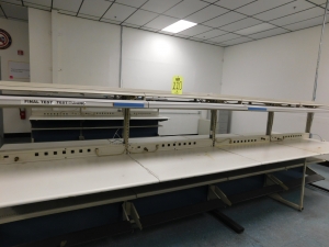 LOT OF (8) LIGHTED WORKSTATIONS-110