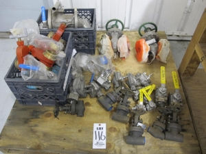 LOT ASSORTED VALVES (G-49) LOADING & HANDLING FEE $5-