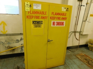 FLAMMABLE LIQUIDS STORAGE CABINET, 44"X19"X67"-135
