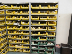 LOT OF (7) SHELF UNITS, 42"X20"X86" EACH, W/O CONTENTS-137