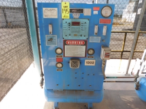 BTU ENGINEERING 5'X25' TRANSHEAT MESH BELT CONVEYOR FURNACE, MODEL TS54-7-70E-60, BTU 3615 CONTROL SYSTEM, CONVEYOR BELT WIDTH: 5", COMES W/ THERMCO 8300 GAS MIXER-145