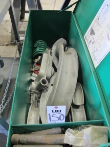 GREENLEE MODEL 885 1-1/4" THRU 5" PORTABLE HYDRAULIC BENDER (G-49) LOADING & HANDLING FEE $15-