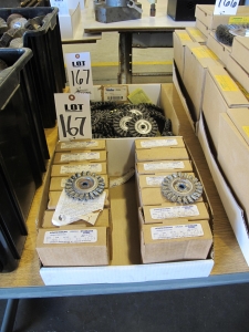 LOT WEILER WIRE WHEELS (G-49) LOADING & HANDLING FEE $5-