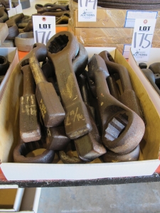LOT ASSORTED WRENCHES (G-49) LOADING & HANDLING FEE $5-