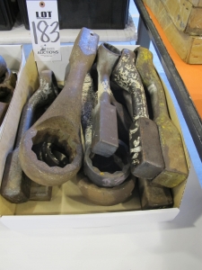 LOT ASSORTED WRENCHES (G-49) LOADING & HANDLING FEE $5-