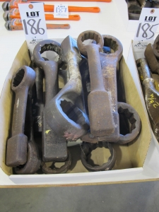 LOT ASSORTED WRENCHES (G-49) LOADING & HANDLING FEE $5-