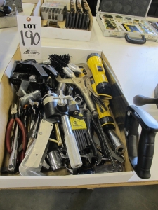 LOT ASSORTED HAND TOOLS (G-49) LOADING & HANDLING FEE $5-