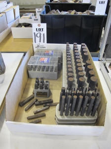 LOT ASSORTED PUNCHES (G-49) LOADING & HANDLING FEE $5-