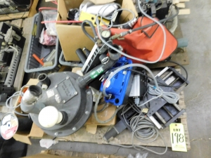 PALLET OF MISC. MACHINE PARTS AND/OR TOOLING (SEE PHOTO)-198