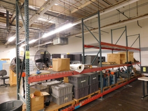 PALLET RACKING, (3) SECTIONS, (SEE PHOTO)-200