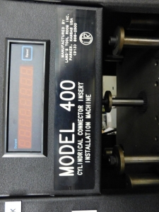 LTR MODEL 400 CYLINDRICAL CONNECTOR INSERT INSTALLATION MACHINE-201