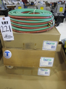 LOT (4) PROSTAR WELDING HOSES (G-49) LOADING & HANDLING FEE $5-