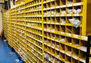 OKUMA CNC LIVE TOOL LATHES, OKUMA HORIZONTAL MACHINING CENTERS, SCREW MACHINES, PLASTIC INJECTION MOLDING, OVENS, MACHINE SHOPS, LARGE TOOL CRIBS, AIR COMPRESSORS, INSPECTION, VIDMAR & LISTA CABINETS, OVER 1,000 LOTS TO BE SOLD!c-1