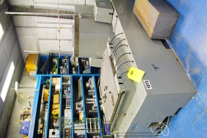 OKUMA CNC LIVE TOOL LATHES, OKUMA HORIZONTAL MACHINING CENTERS, SCREW MACHINES, PLASTIC INJECTION MOLDING, OVENS, MACHINE SHOPS, LARGE TOOL CRIBS, AIR COMPRESSORS, INSPECTION, VIDMAR & LISTA CABINETS, OVER 1,000 LOTS TO BE SOLD!c-1