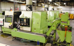 OKUMA CNC LIVE TOOL LATHES, OKUMA HORIZONTAL MACHINING CENTERS, SCREW MACHINES, PLASTIC INJECTION MOLDING, OVENS, MACHINE SHOPS, LARGE TOOL CRIBS, AIR COMPRESSORS, INSPECTION, VIDMAR & LISTA CABINETS, OVER 1,000 LOTS TO BE SOLD!c-1