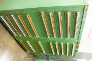 OKUMA CNC LIVE TOOL LATHES, OKUMA HORIZONTAL MACHINING CENTERS, SCREW MACHINES, PLASTIC INJECTION MOLDING, OVENS, MACHINE SHOPS, LARGE TOOL CRIBS, AIR COMPRESSORS, INSPECTION, VIDMAR & LISTA CABINETS, OVER 1,000 LOTS TO BE SOLD!c-1