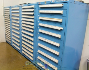 OKUMA CNC LIVE TOOL LATHES, OKUMA HORIZONTAL MACHINING CENTERS, SCREW MACHINES, PLASTIC INJECTION MOLDING, OVENS, MACHINE SHOPS, LARGE TOOL CRIBS, AIR COMPRESSORS, INSPECTION, VIDMAR & LISTA CABINETS, OVER 1,000 LOTS TO BE SOLD!c-1