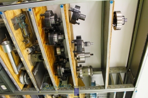 OKUMA CNC LIVE TOOL LATHES, OKUMA HORIZONTAL MACHINING CENTERS, SCREW MACHINES, PLASTIC INJECTION MOLDING, OVENS, MACHINE SHOPS, LARGE TOOL CRIBS, AIR COMPRESSORS, INSPECTION, VIDMAR & LISTA CABINETS, OVER 1,000 LOTS TO BE SOLD!c-1