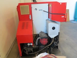 8.7" X 20.1" EMCO 345 CNC TURNING LATHE (GREAT CONDITION), FANUC 21T CNC CONTROL, 3J COLLET CHUCK, PROGRAMMABLE TAILSTOCK, BARFEED INTERFACE, COOLANT SYSTEM, SPLASH GUARDS, TRANSFORMER: INPUT 230.400.440.460, OUTPUT 400V. MACHINE IS SET UP 400V, 3 PHASE, SPINDLE NOSE 2-1/10" (LOCATION: GARVEY AVE., SOUTH EL MONTE, CA) ***RIGGING FEE $150***-7