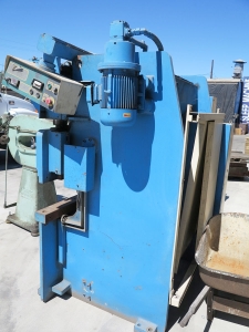 45 TON X 5' ATLANTIC HYDRAULIC PRESS BRAKE (NEEDS WORK), MODEL HDE45-5, TONNAGE INDICATOR, REAR SAFETY GUARD, TONNAGE CONTROL (LOCATION: GARVEY AVE., SOUTH EL MONTE, CA) ***RIGGING FEE $100***-9