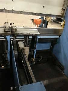 250 TON X 10' PULLMAX OPTIMA CNC HYDRAULIC PRESS BRAKE, MODEL 250.3.1/2.55, CYBELEC MODEVA 10S 6-AXIS CNC CONTROLLER, FOOT PEDAL, LINK LITE BLACK MAX LIGHT CURTAINS, WORK LIGHT, PEDESTAL CONTROL, AUTO BED CROWNING, (LOCATION: WILSON, NC) ***RIGGING FEE $500***-14