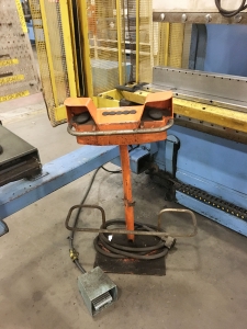 250 TON X 10' PULLMAX OPTIMA CNC HYDRAULIC PRESS BRAKE, MODEL 250.3.1/2.55, CYBELEC MODEVA 10S 6-AXIS CNC CONTROLLER, FOOT PEDAL, LINK LITE BLACK MAX LIGHT CURTAINS, WORK LIGHT, PEDESTAL CONTROL, AUTO BED CROWNING, (LOCATION: WILSON, NC) ***RIGGING FEE $500***-14