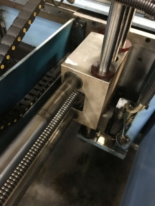 250 TON X 10' PULLMAX OPTIMA CNC HYDRAULIC PRESS BRAKE, MODEL 250.3.1/2.55, CYBELEC MODEVA 10S 6-AXIS CNC CONTROLLER, FOOT PEDAL, LINK LITE BLACK MAX LIGHT CURTAINS, WORK LIGHT, PEDESTAL CONTROL, AUTO BED CROWNING, (LOCATION: WILSON, NC) ***RIGGING FEE $500***-14