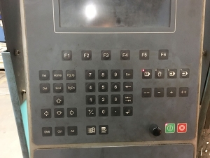 250 TON X 10' PULLMAX OPTIMA CNC HYDRAULIC PRESS BRAKE, MODEL 250.3.1/2.55, CYBELEC MODEVA 10S 6-AXIS CNC CONTROLLER, FOOT PEDAL, LINK LITE BLACK MAX LIGHT CURTAINS, WORK LIGHT, PEDESTAL CONTROL, AUTO BED CROWNING, (LOCATION: WILSON, NC) ***RIGGING FEE $500***-14