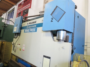 250 TON X 10' PULLMAX OPTIMA CNC HYDRAULIC PRESS BRAKE, MODEL 250.3.1/2.55, CYBELEC MODEVA 10S 6-AXIS CNC CONTROLLER, FOOT PEDAL, LINK LITE BLACK MAX LIGHT CURTAINS, WORK LIGHT, PEDESTAL CONTROL, AUTO BED CROWNING, WORK LIFTER (LOCATION: GARVEY AVE., SOUTH EL MONTE, CA) ***RIGGING FEE $500***-15