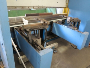 250 TON X 10' PULLMAX OPTIMA CNC HYDRAULIC PRESS BRAKE, MODEL 250.3.1/2.55, CYBELEC MODEVA 10S 6-AXIS CNC CONTROLLER, FOOT PEDAL, LINK LITE BLACK MAX LIGHT CURTAINS, WORK LIGHT, PEDESTAL CONTROL, AUTO BED CROWNING, WORK LIFTER (LOCATION: GARVEY AVE., SOUTH EL MONTE, CA) ***RIGGING FEE $500***-15
