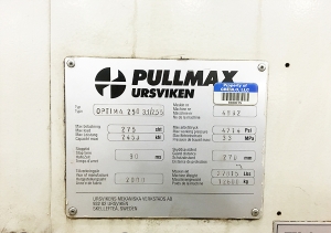 250 TON X 10' PULLMAX OPTIMA CNC HYDRAULIC PRESS BRAKE, MODEL 250.3.1/2.55, CYBELEC MODEVA 10S 6-AXIS CNC CONTROLLER, FOOT PEDAL, LINK LITE BLACK MAX LIGHT CURTAINS, WORK LIGHT, PEDESTAL CONTROL, AUTO BED CROWNING, (LOCATED IN WILSON, NC) ***RIGGING FEE $500***-16